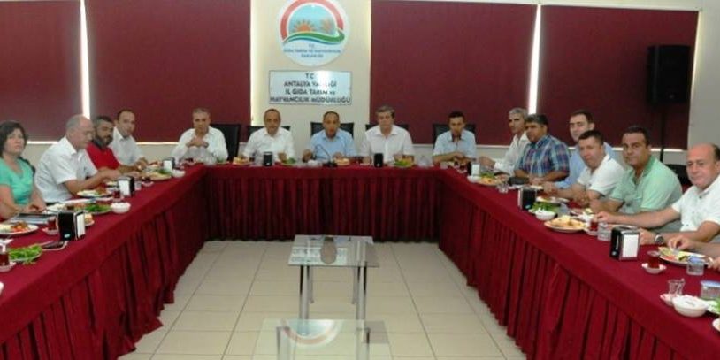 Bioted Üyeleri Antalya Gıda Tarım Hayvancılık İl Müdürü Ahmet Dallı İle Bir Araya Geldi.